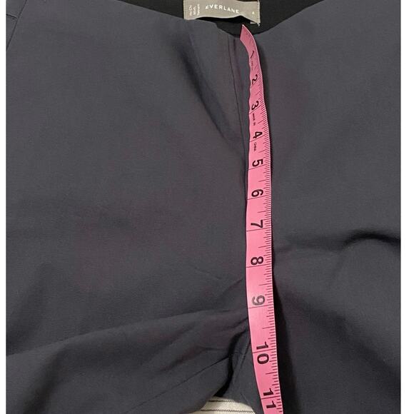 Everlane womans Pants Back Seam Work Office Gray Stretch Minimalist Size 6 - Picture 3 of 8